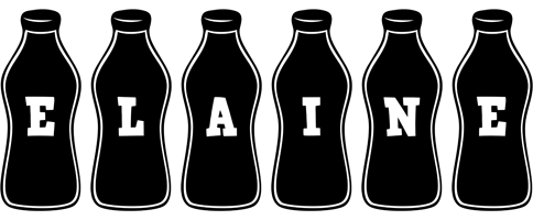 elaine bottle logo