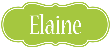 elaine family logo