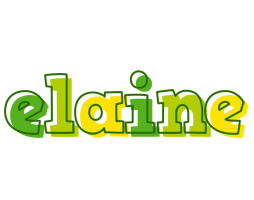 elaine juice logo