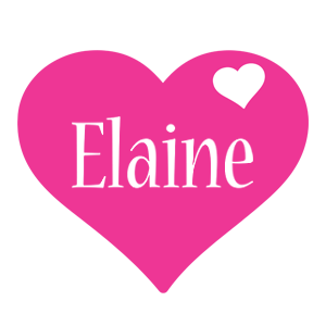 elaine love-heart logo