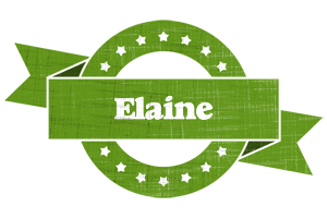 elaine natural logo