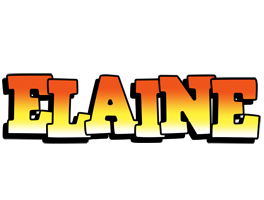 elaine sunset logo