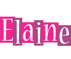 elaine whine logo