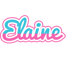 elaine woman logo