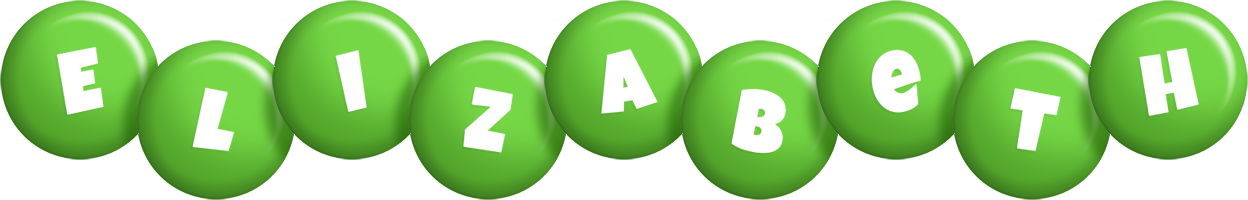 elizabeth candy-green logo