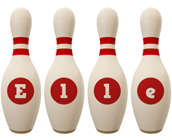 elle bowling-pin logo