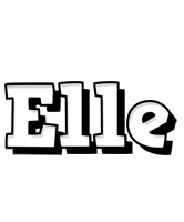 elle snowing logo