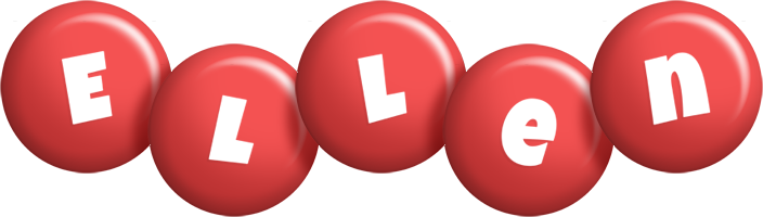 ellen candy-red logo