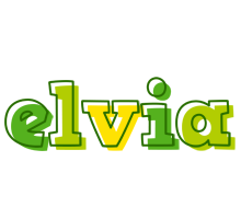 elvia juice logo