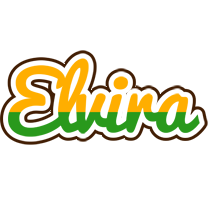 elvira banana logo