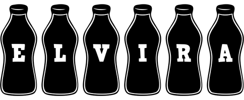 elvira bottle logo