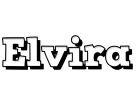 elvira snowing logo