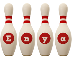 enya bowling-pin logo