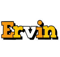 ervin cartoon logo