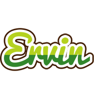 ervin golfing logo