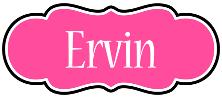 ervin invitation logo