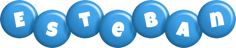 esteban candy-blue logo