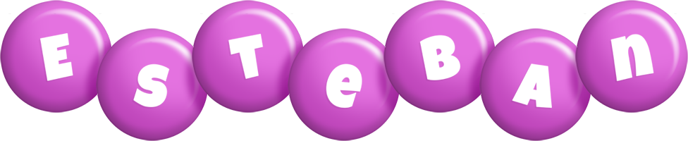 esteban candy-purple logo