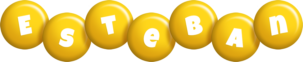 esteban candy-yellow logo