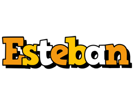 esteban cartoon logo