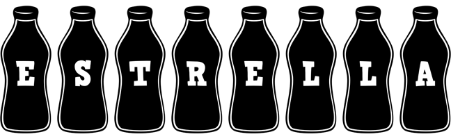 estrella bottle logo