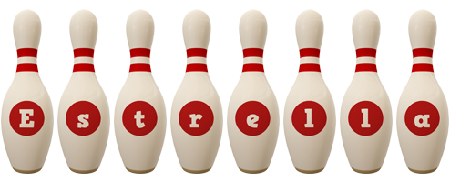 estrella bowling-pin logo