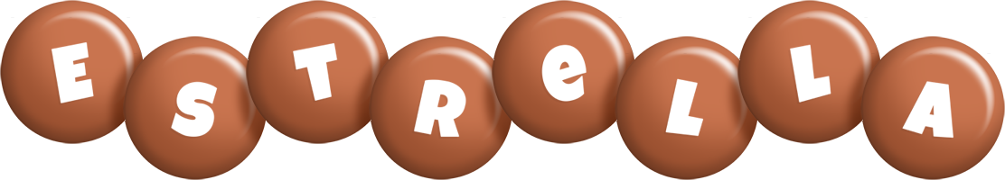 estrella candy-brown logo