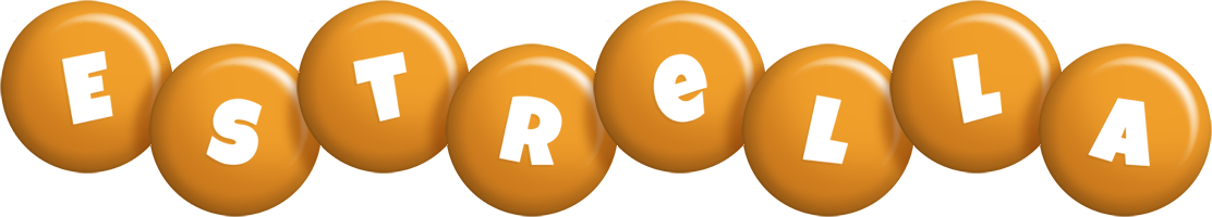estrella candy-orange logo