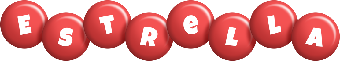 estrella candy-red logo