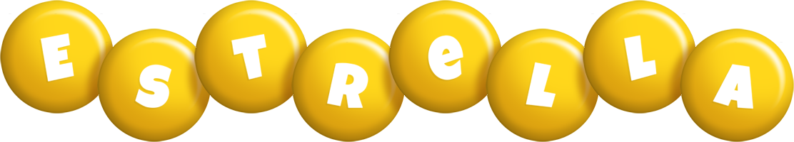 estrella candy-yellow logo