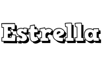 estrella snowing logo