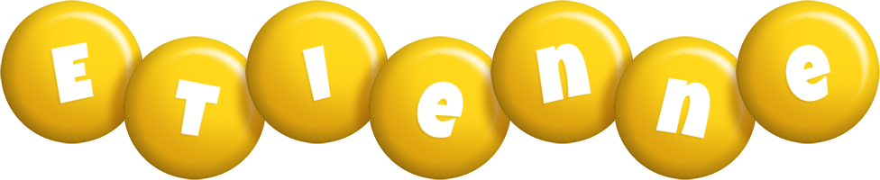 etienne candy-yellow logo