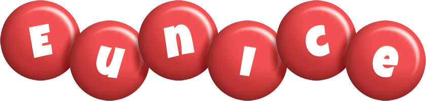 eunice candy-red logo