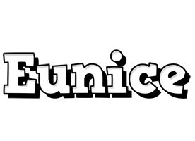 eunice snowing logo