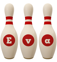 eva bowling-pin logo