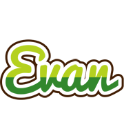 evan golfing logo