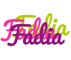 fadia flowers logo