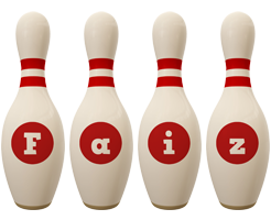 faiz bowling-pin logo