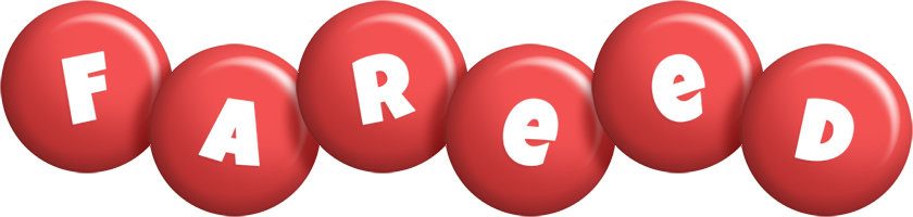 fareed candy-red logo