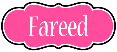 fareed invitation logo