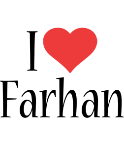 farhan i-love logo