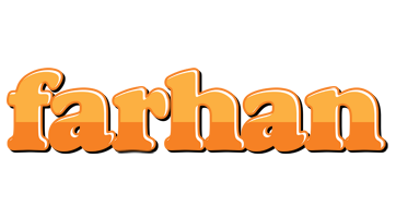 farhan orange logo