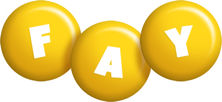 fay candy-yellow logo