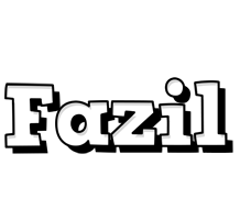 fazil snowing logo