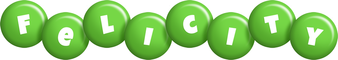 felicity candy-green logo