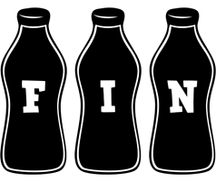 fin bottle logo