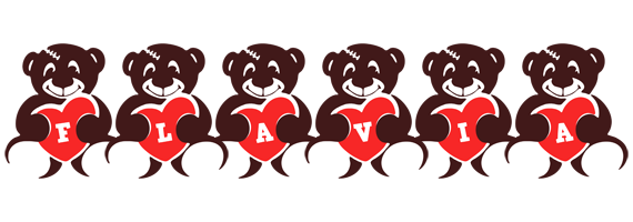 flavia bear logo