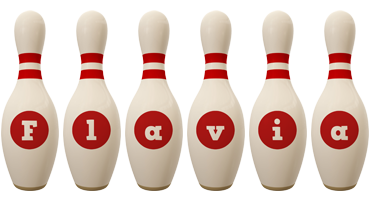 flavia bowling-pin logo