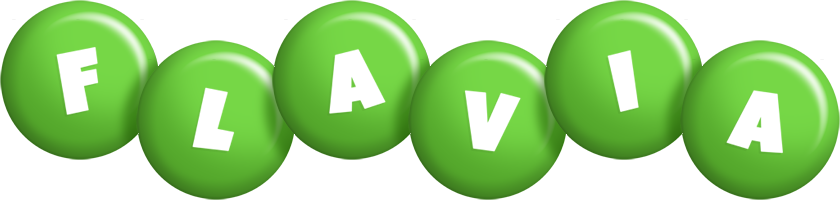 flavia candy-green logo
