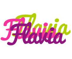 flavia flowers logo
